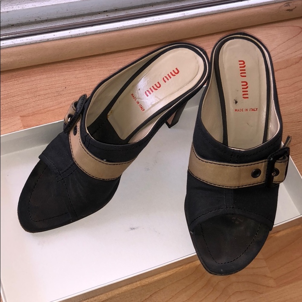 Miu Miu Heeled Mules